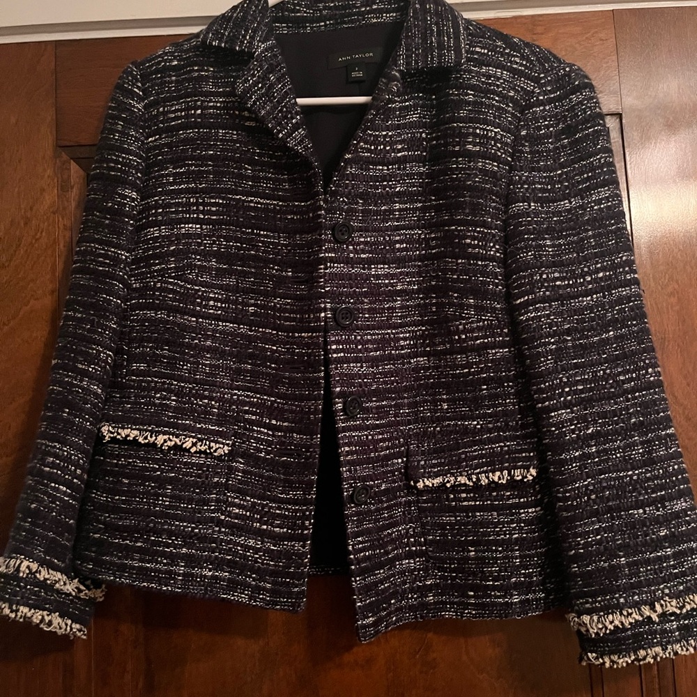 Ann Taylor Tweed Blazer